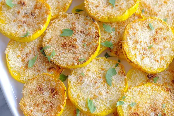 Abobrinha Crocante com Parmesão