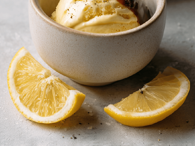 Affogato Granité de Limão