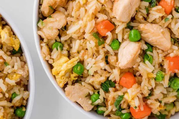 Arroz Frito com Frango