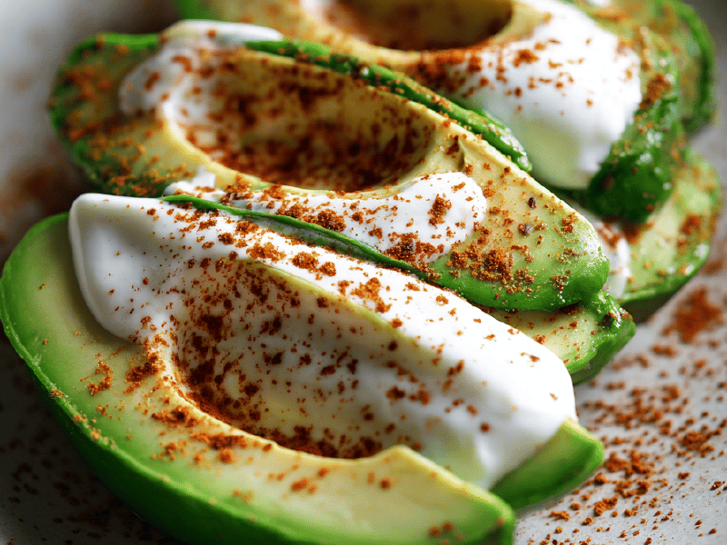 Avocado com Creme Azedo