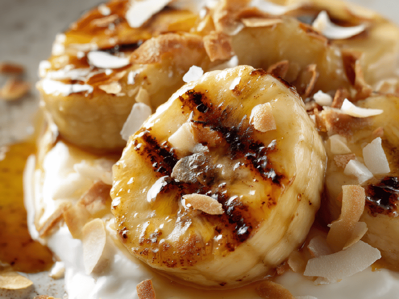 Banana com Caramelo no Papelote