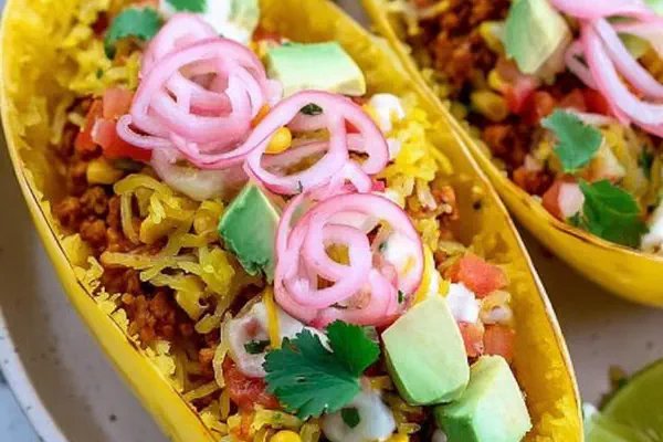 Barquinhos Tacos Abóbora