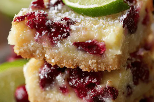 Barra Cítrica de Lima e Cranberry