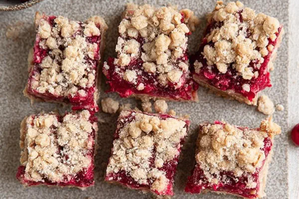 Barra de Cranberry e Aveia