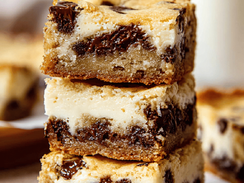 Barras Cheesecake Cookie