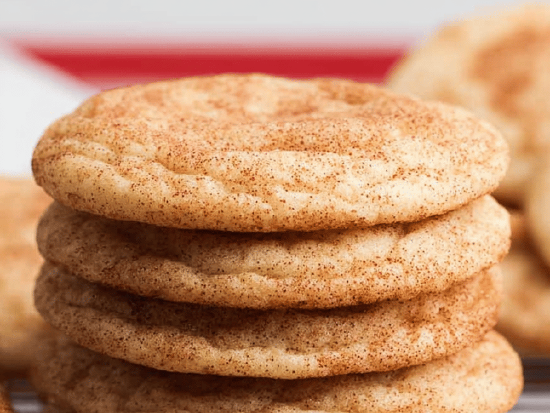 Biscoito Snickerdoodle com Twist