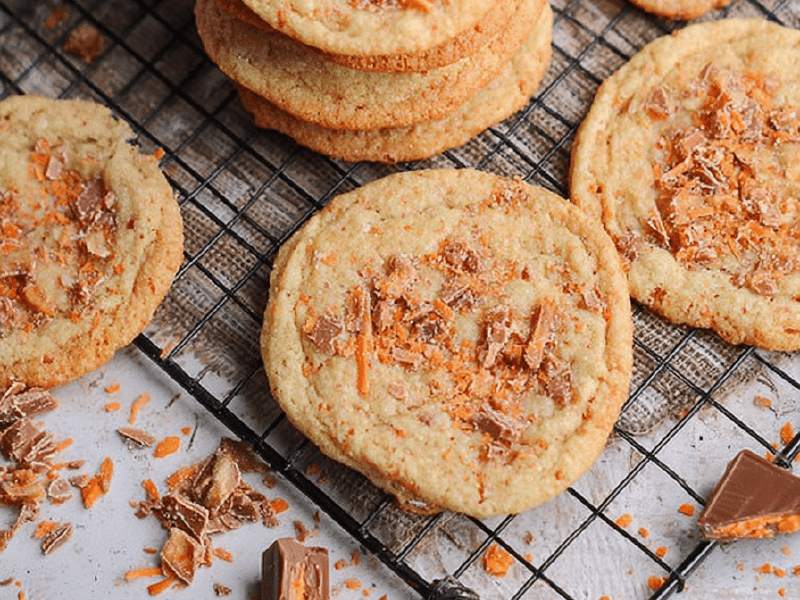 Biscoitos Chewy com Twix