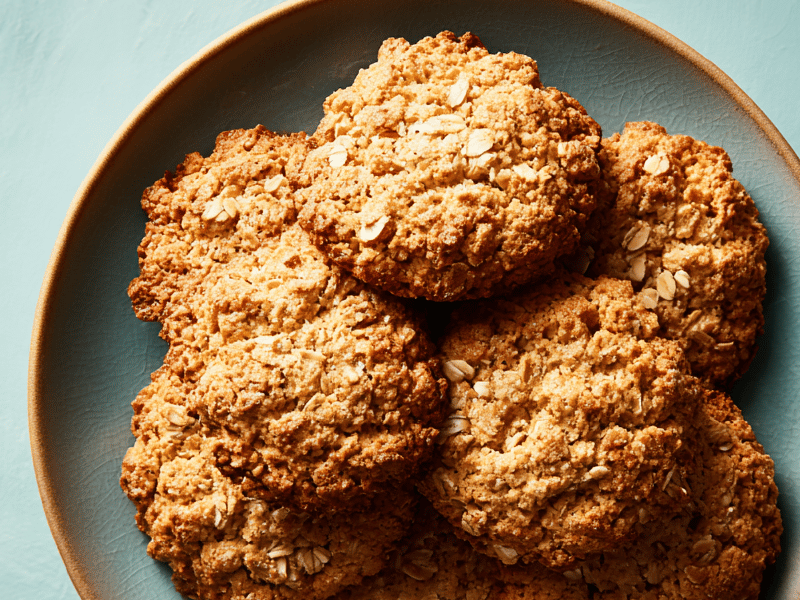Biscoitos Crocantes de Aveia