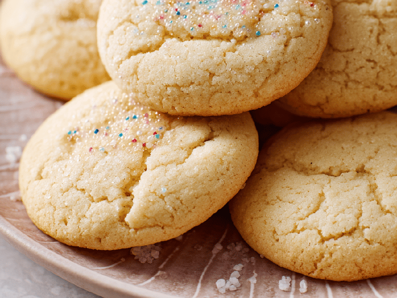 Biscoitos de Açúcar Crocantes