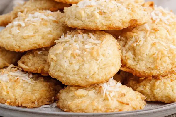 Biscoitos de Coco Crocantes