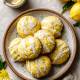 Biscoitos espelhados cítricos