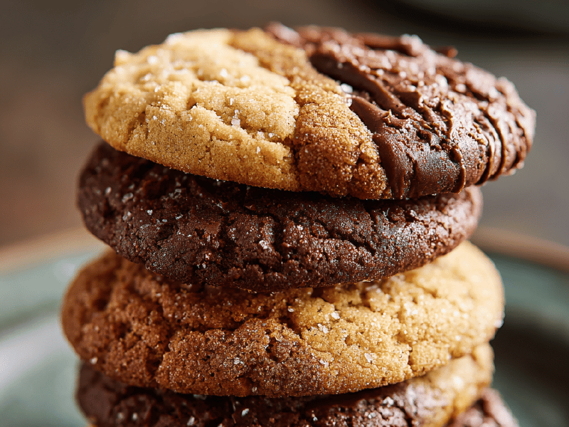 Biscoitos Três Sabores