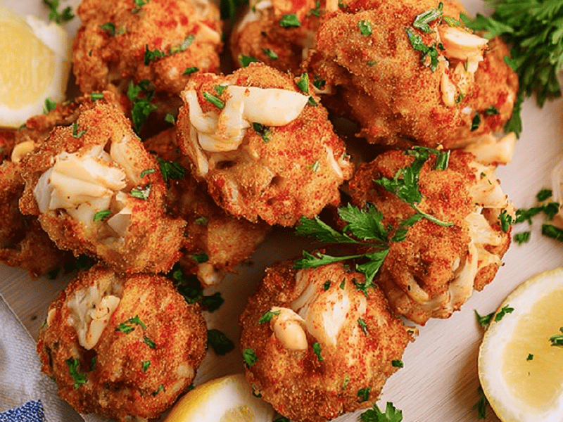 Bolinho de Siri ao Forno