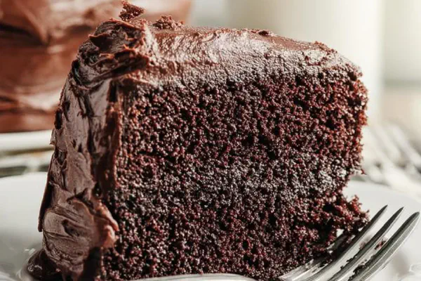 Bolo de Chocolate com Maionese e Café