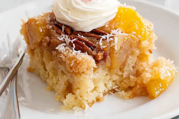 Brownie de Cheesecake com Toque Tropical