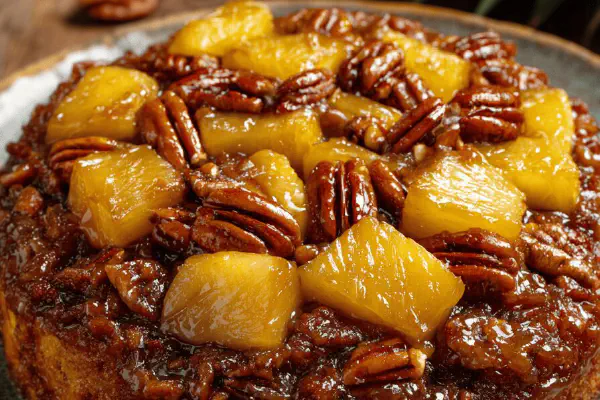 Bolo Bananas Glaçado