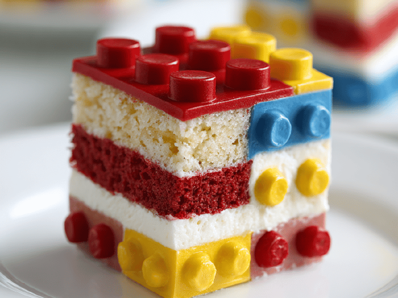 Bolo Lego Colorido