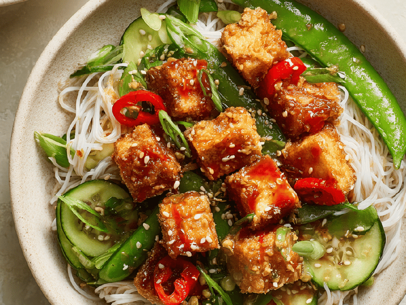 Bowl de Tofu Crocante
