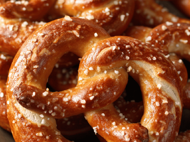 Bretzels Gigantes Veganos