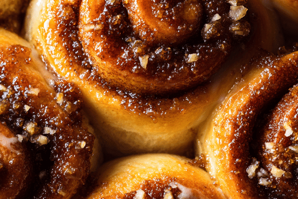Brioches de Canela Caramelizadas
