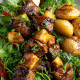 Bavette e Aipo Grelhado