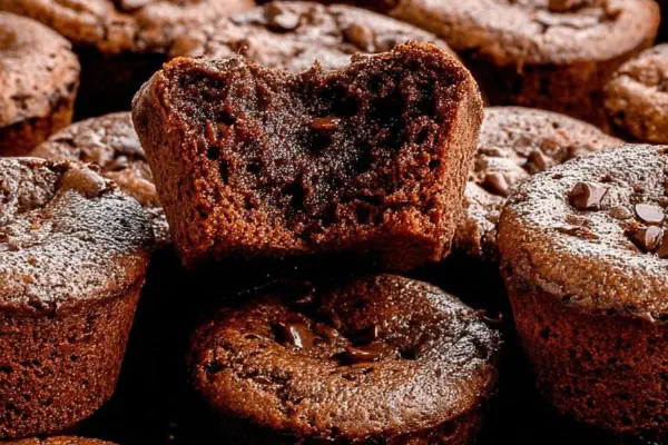 Brownie Bites com Nozes