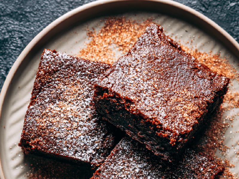 Brownie de Feijão Preto