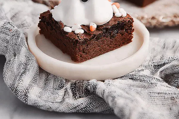 Brownie Fantasma com Marshmallow