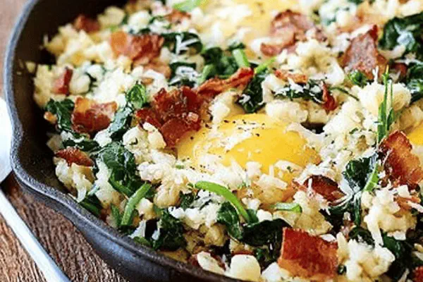 Repolho Frito com Bacon e Cebola