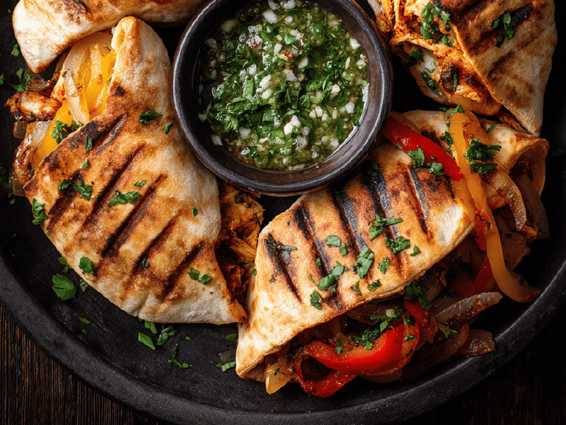 Calzones de Frango Barbecue