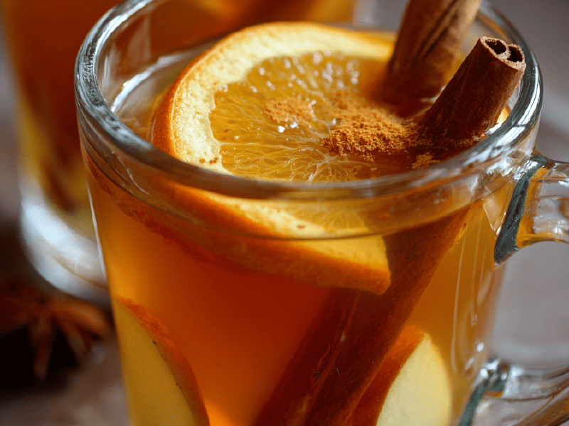Chá de Maçã e Canela