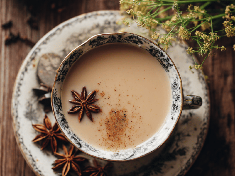 Chai Masala com Toque Brasileiro