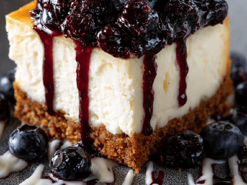 Cheesecake de Mirtilo Silvestre