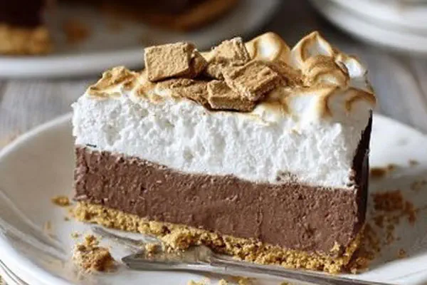 Cheesecake S'mores Sem Forno