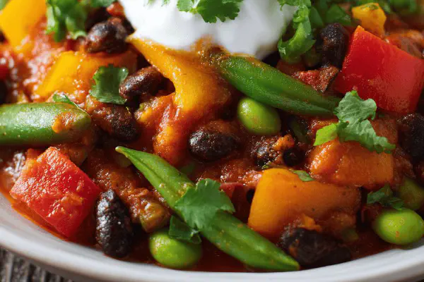 Fettuccine com abóbora e creme de ervas