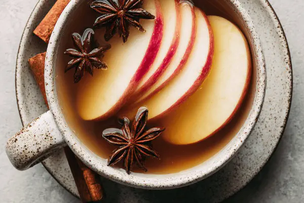 Chá de Maçã e Canela