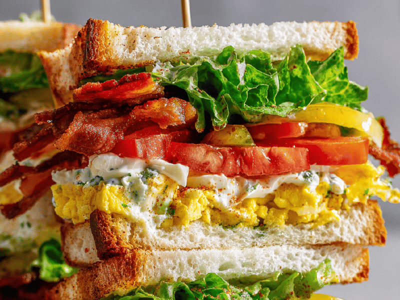 Club Sandwich Clássico com Ovos