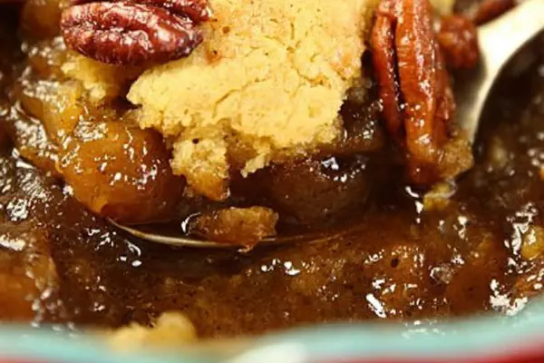 Cobbler de Noz Pecan com Toque de Mel