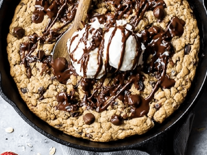 Cookie de Aveia Frutas e Chocolate