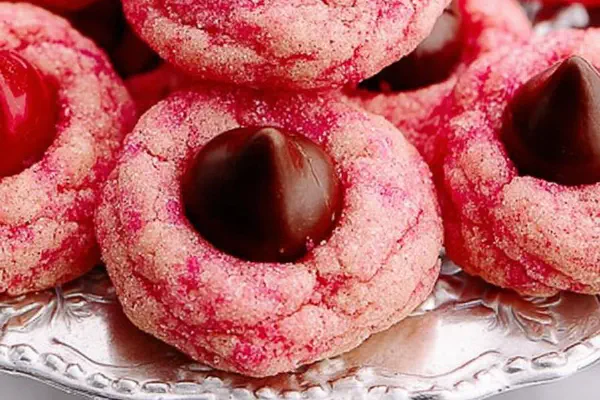 Cookies Cereja com Beijo