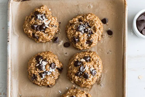 Cookies de Banana e Aveia com Cacau