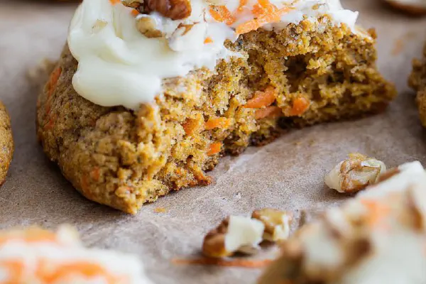 Cookies de Bolo de Cenoura