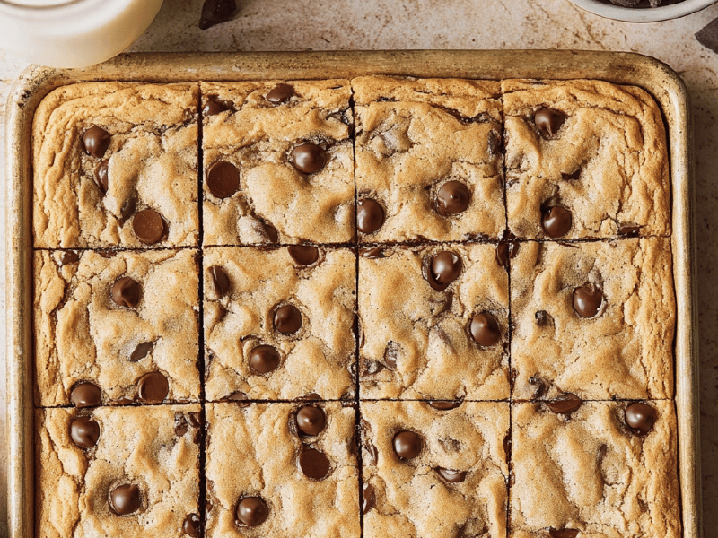 Cookies de Chocolate em Assadeira