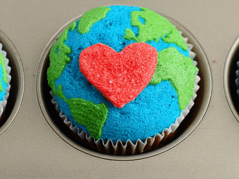 Cupcakes Dia da Terra