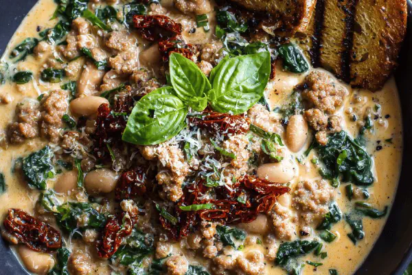 Batatas Cremosas com Bacon