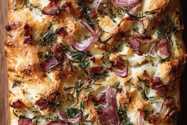 Pão de Cerveja com Cheddar e Ervas