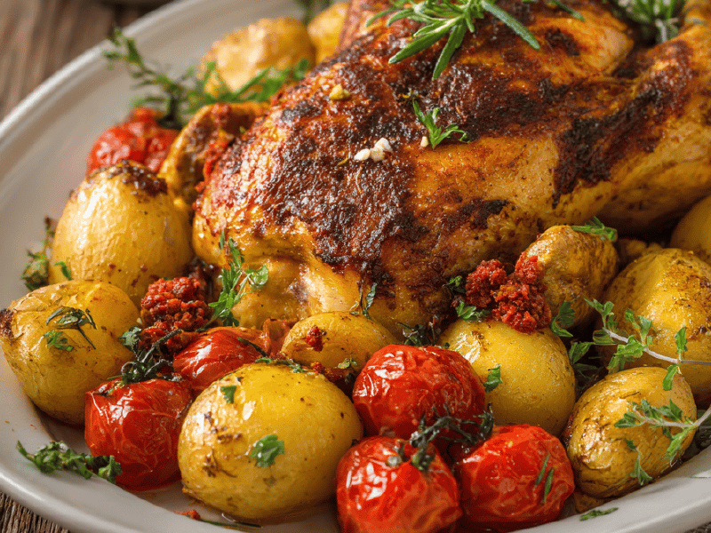 Frango Chorizo com Limão
