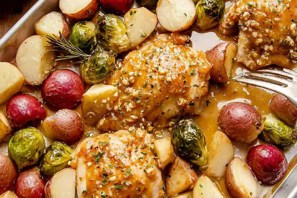 Frango No Forno Maple Dijon