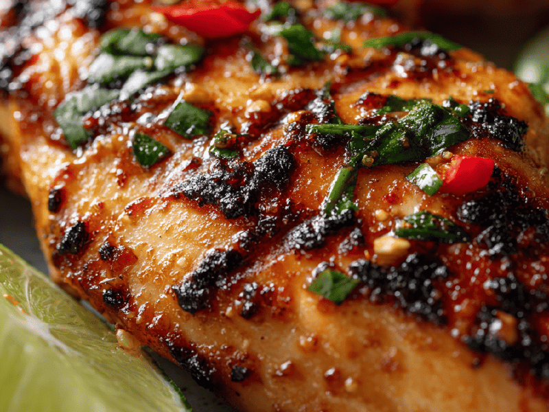 Frango Miso Gengibre