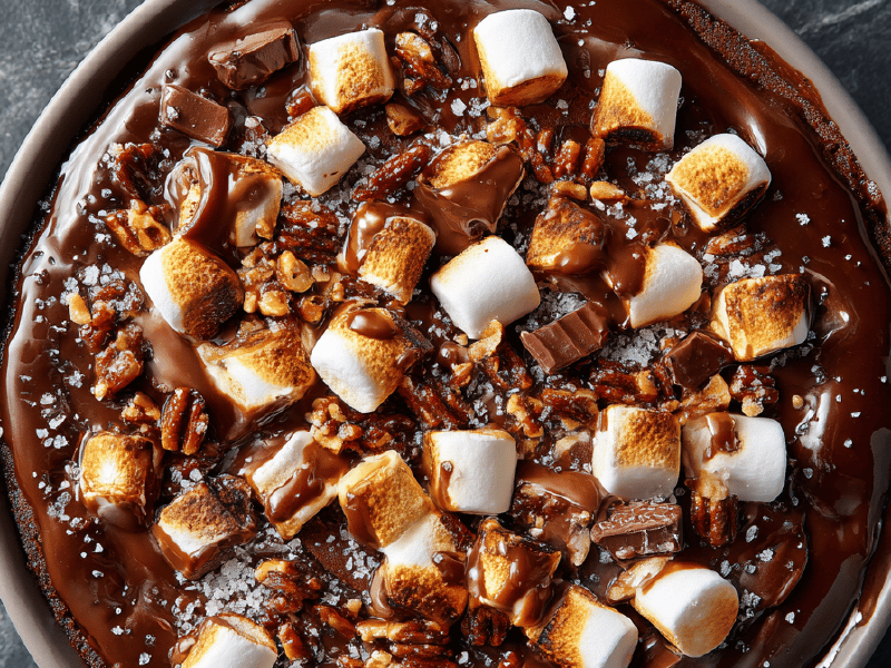 Fudge de Guimauve e Nozes